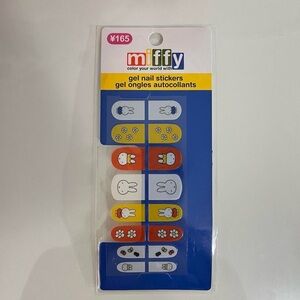 Miffy Gel Nail Stickers - Red, Yellow, Blue